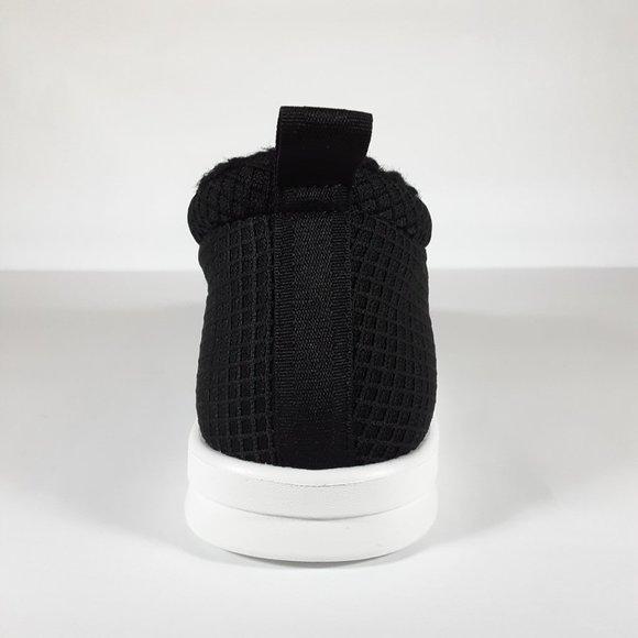 LUSSO CLOUD GURU SHERP MEN'S SHOES SIZE 11 IN JET BLACK WAFFLE / LILY WHITE BNIB - Picture 13 of 16